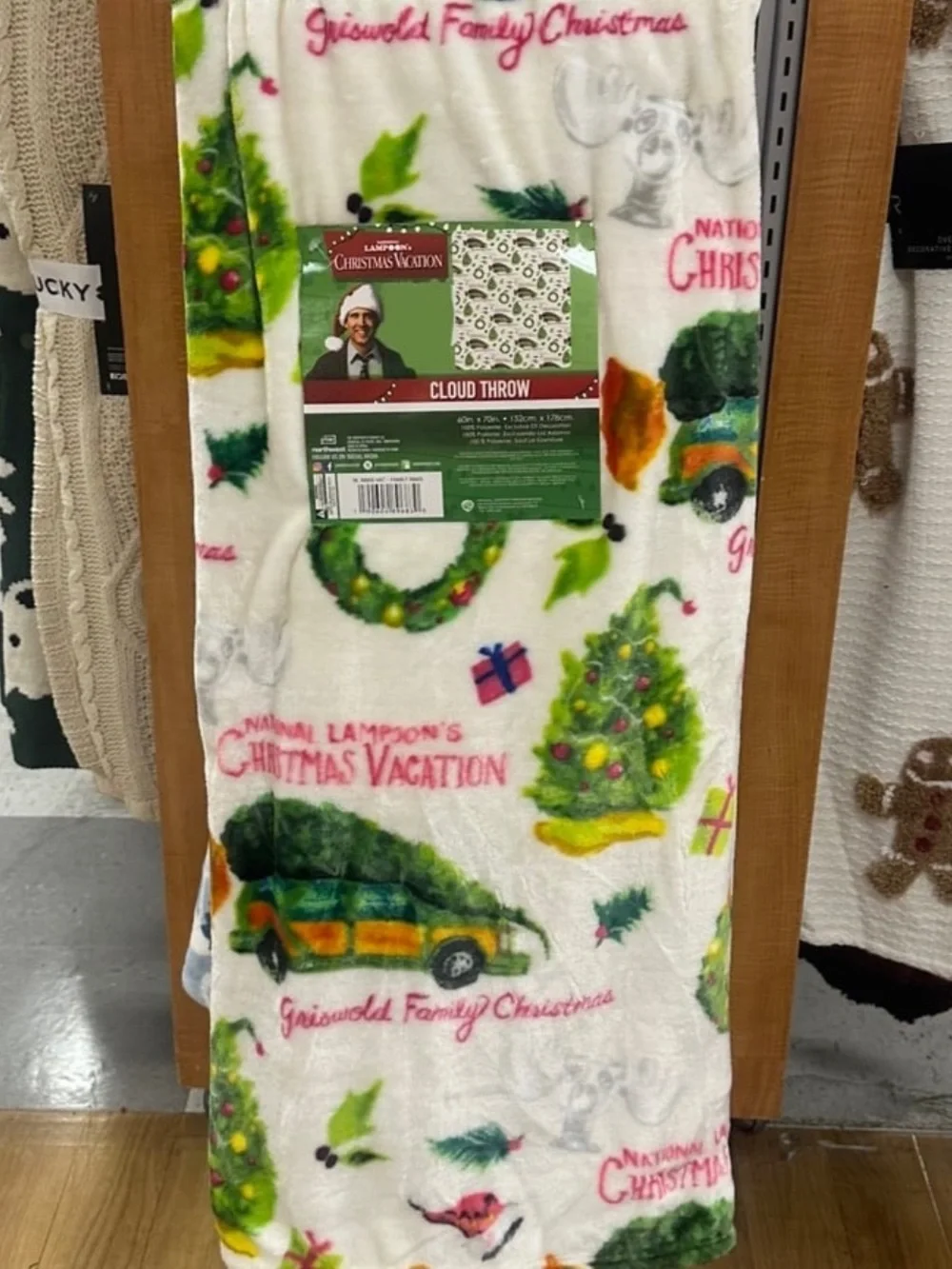 National Lampoon’s Christmas Vacation Cloud Throw Blanket